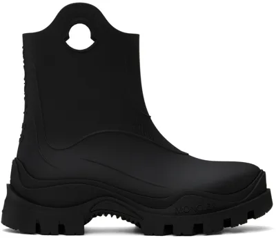 Moncler Black Misty Boots In 999 Black