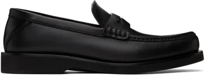 Zegna Black X-lite Loafers In Ner