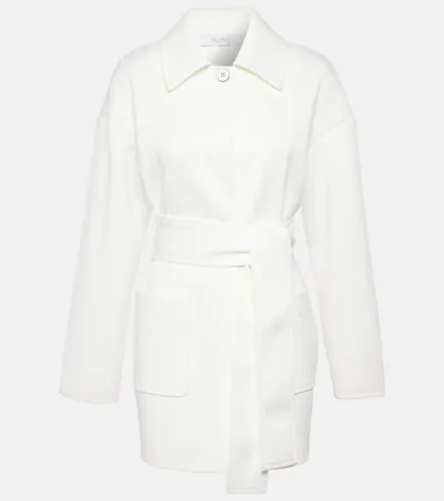 Max Mara Rauche Scuba Jacket In White