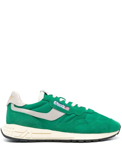 Autry Reelwind Low Sneakers In Green