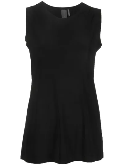 Norma Kamali Jersey Tank Top In Black