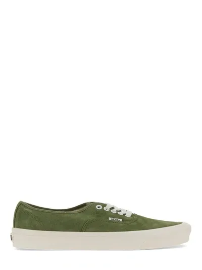 Vans Ua Authentic 44 Dx Sneaker In Pig Suede Loden Green