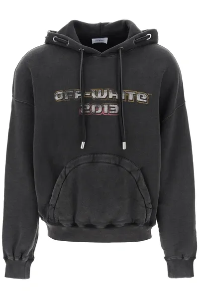 Off-white Hoodie In Black