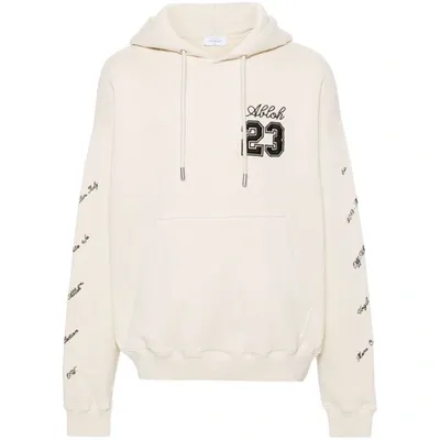 Off-white Sweatshirts In Blanco