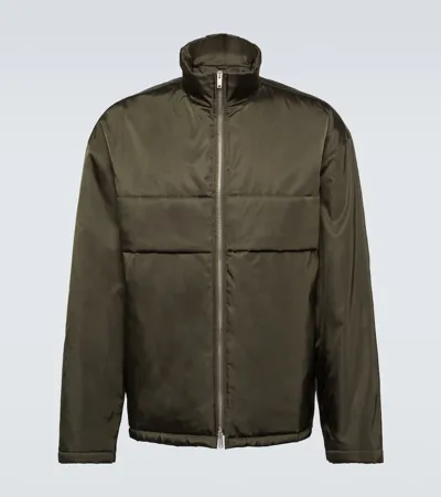 Jil Sander Blouson Jacket In 302 Dark Green