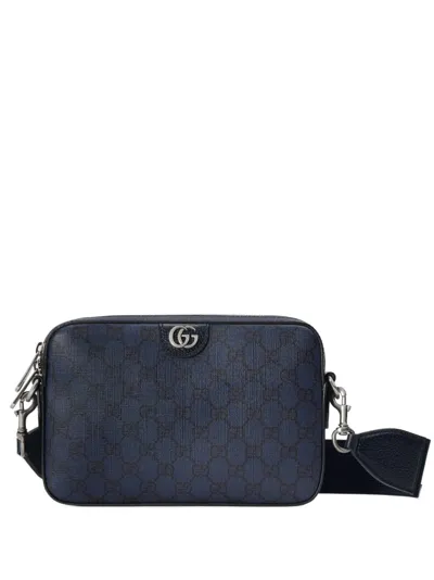 Gucci Ophidia Bag In Navy Blue