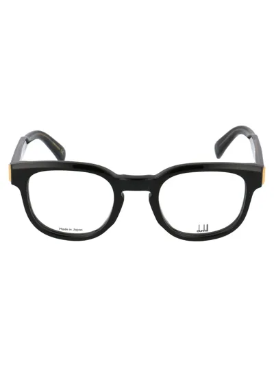 Dunhill Optical In 001 Black Black Transparent