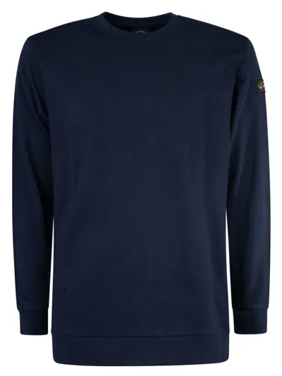 Paul&amp;shark Logo Sleeve Sweatshirt In C