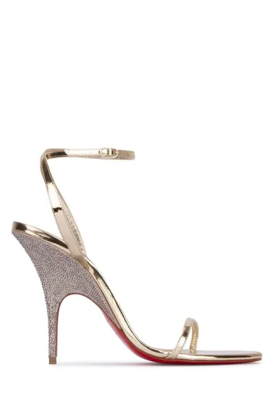 Christian Louboutin Sandals In Silver