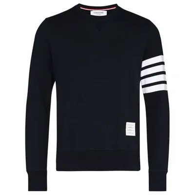 Thom Browne Sweatshirts In Blue/white