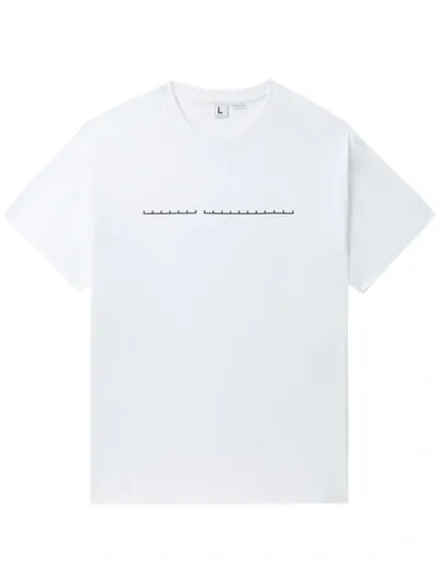 Random Identities Man T-shirt White Size L Cotton