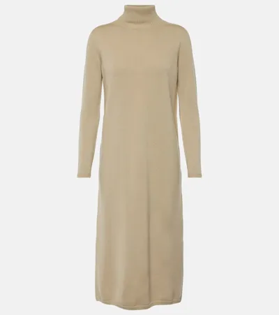 's Max Mara Brussel Midi Dress In Beige