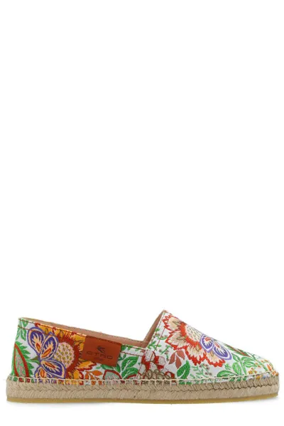 Etro Patterned Espadrilles In Multi