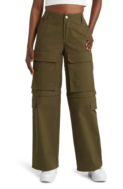 By.dyln Kennedy 2.0 Cargo Pant In Khaki