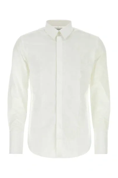 Ferragamo Salvatore  Shirts In White