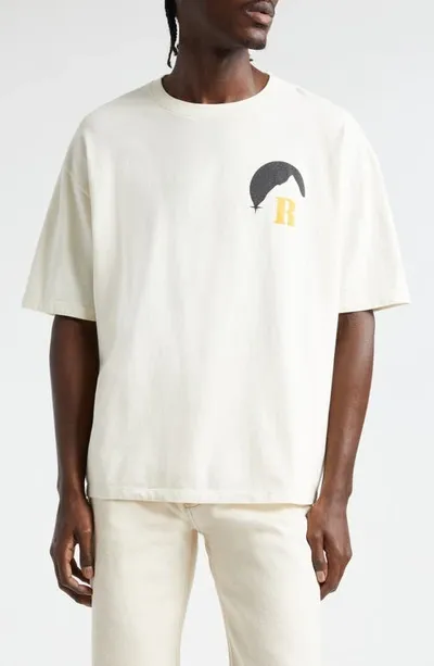 Rhude T-shirts In White