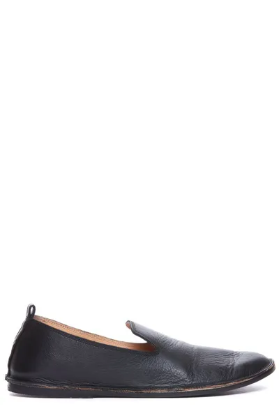 Marsèll Round Toe Slip In Black