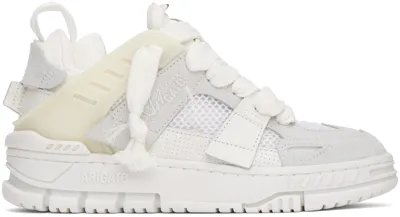 Axel Arigato Area Patchwork Sneakers In White