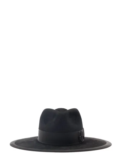 Ruslan Baginskiy Fedora Hat In Black