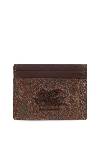 Etro Card Holder In Multicolour