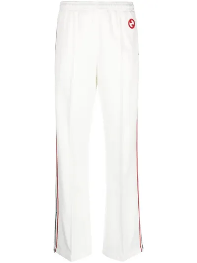 Gucci Striped Track Pants In White