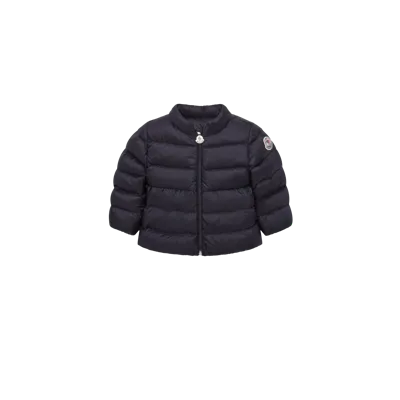 Moncler Kids' Joelle Down Jacket Blue In Bleu