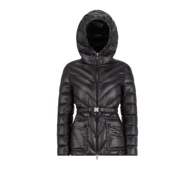 Moncler Collection Argenno Short Down Jacket Black In Noir