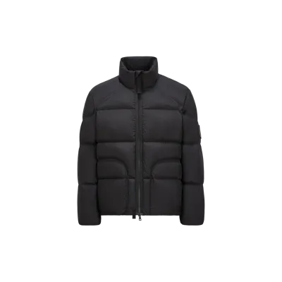 Moncler Collection Chaofeng Short Down Jacket Black In Noir