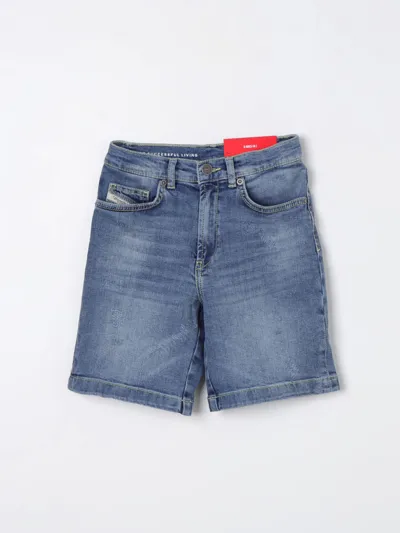 Diesel Shorts  Kids Color Denim