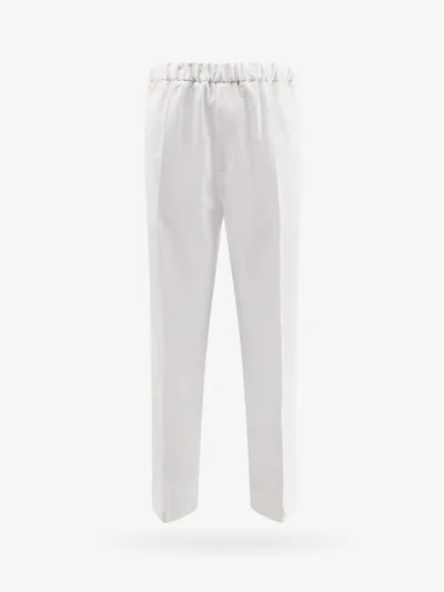 Jil Sander Trouser In White