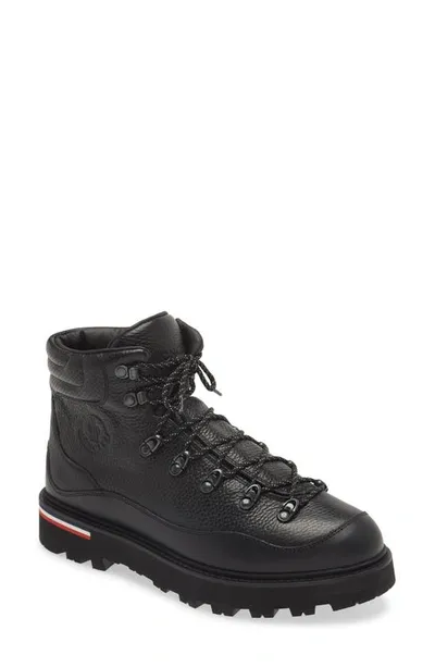 Moncler Peka Trek Hiking Boots In All Black