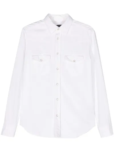 Tom Ford Denim Shirt In White