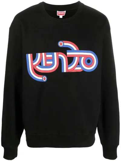 Kenzo Oversized Sweatshirt In Black