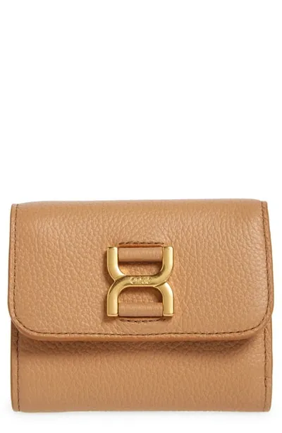 Chloé Marcie Wallet In Light_tan