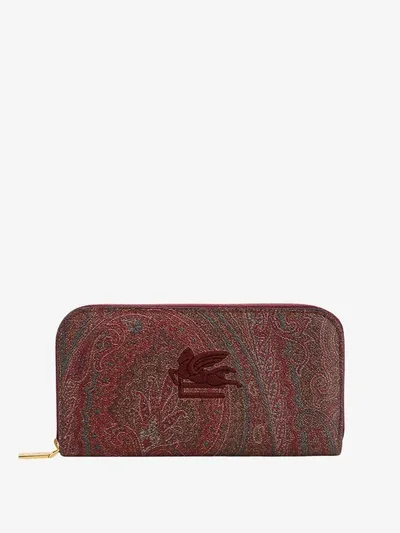 Etro Woman Wallet Woman Brown Wallets