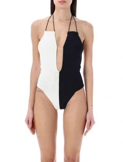 Elou Taya Swimsuit In White