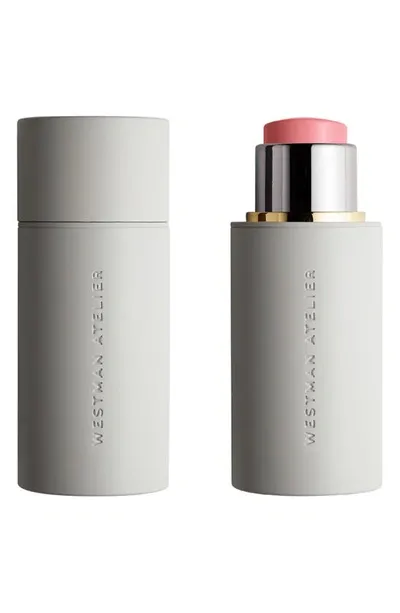 Westman Atelier Mini Petite Baby Cheeks Lip + Cheek Cream Blush Stick Petal 0.09 oz / 2.5 G