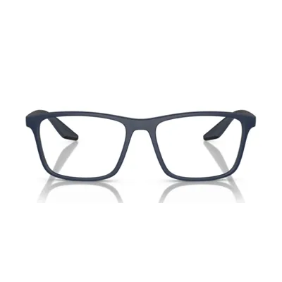 Prada Ps01qv Tfy1o1 Glasses In Blue Rubber