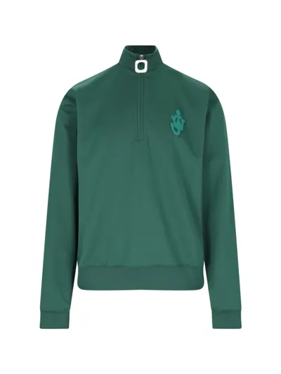 Jw Anderson Sports Sweatshirt In Green