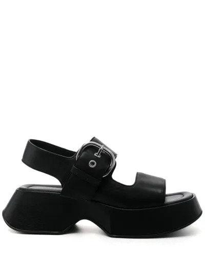 Vic Matie Sandals In Black