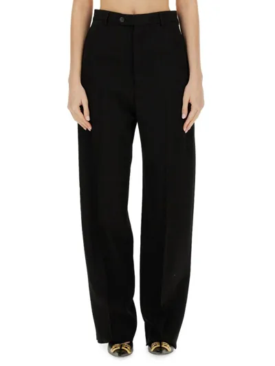 Balenciaga Baggy Tailored Pants In Black