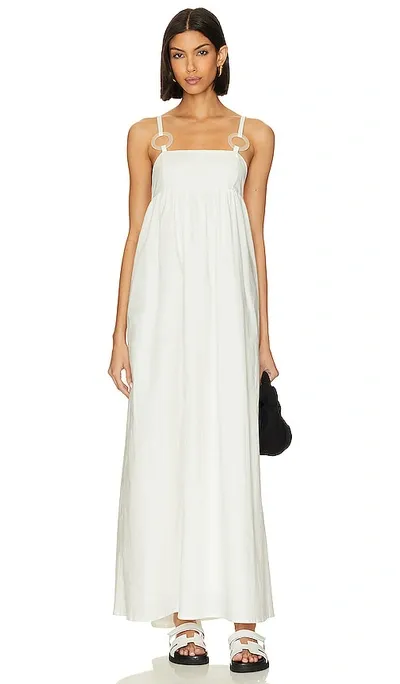 Saudade Bahama Maxi Dress In White