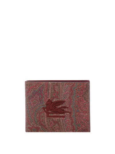 Etro Pegaso Embroidered Bi In Brown