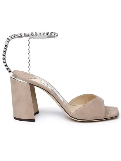 Jimmy Choo With Heel In Neutrals