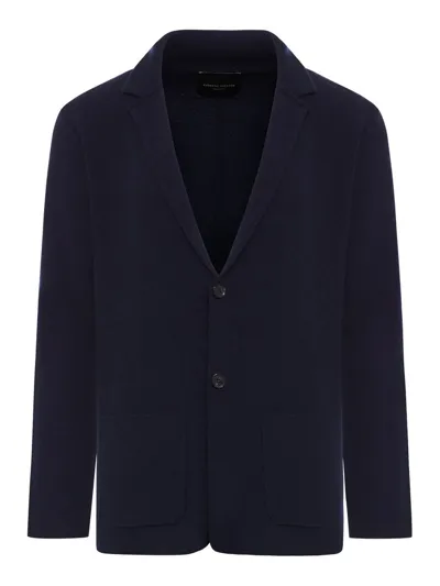 Roberto Collina Blazer  Men In Blue