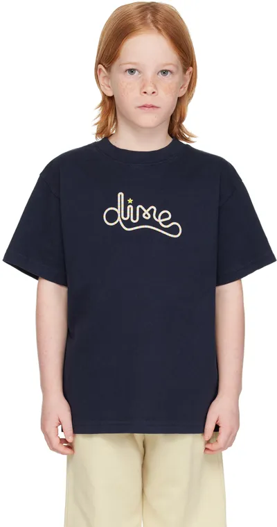 Dime Kids Navy Kart T-shirt