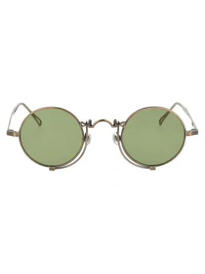 Matsuda Sunglasses In Antique Gold