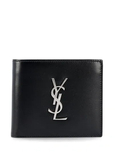 Saint Laurent Wallets In Black