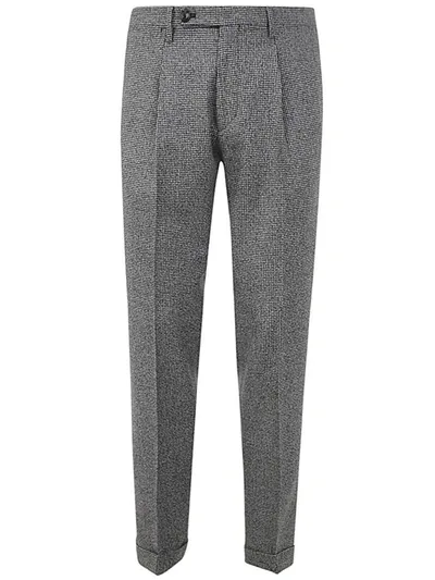 Michael Coal Mc-frederick 3104 Capri Trousers With Pence Clothing In Black