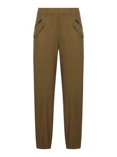 Loewe Cargo Trousers In Green